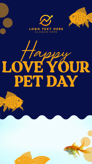 Bubbly Pet Day Facebook story Image Preview