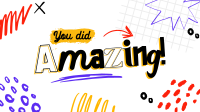You did amazing! Facebook Event Cover Design