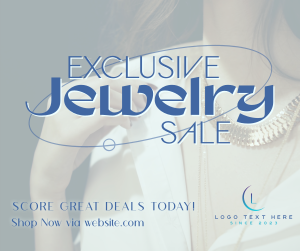 Jewelry Sale Deals Facebook post Image Preview