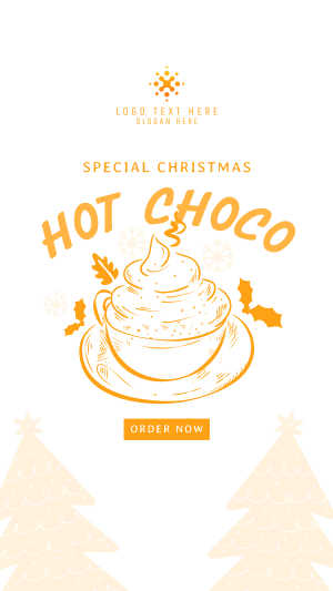 Christmas Hot Choco Facebook story Image Preview