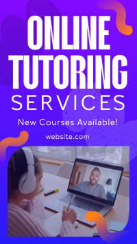 Online Tutor Services YouTube short Image Preview