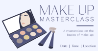 Make Up Masterclass Facebook Ad Design