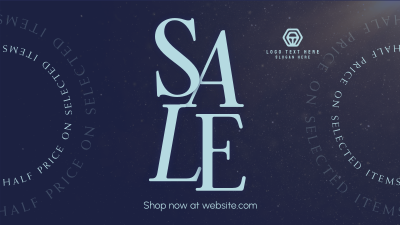 Glamorous Flash Sale Facebook event cover Image Preview