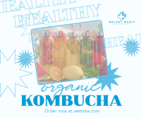 Healthy Kombucha Facebook post Image Preview