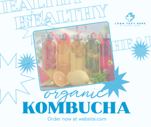 Healthy Kombucha Facebook post Image Preview