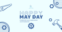 May Day Message Facebook Ad Design