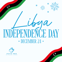 Happy Libya Day Instagram Post Design