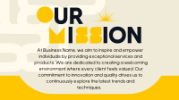 Our Mission Statement Animation Preview