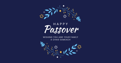 Passover Leaves Facebook ad Image Preview