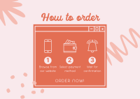 Order Process Tutorial Postcard Image Preview