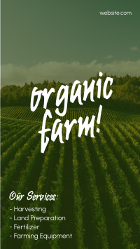 Organic Farming Facebook Story Design