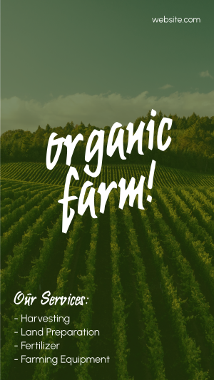 Organic Farming Facebook story Image Preview