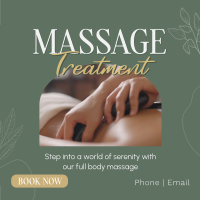 Massage Treatment Wellness Linkedin Post Image Preview