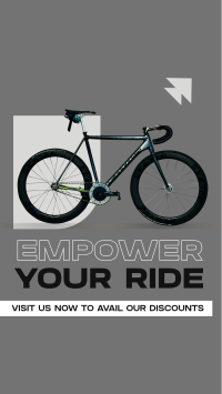 Empower Your Ride Facebook Story Design