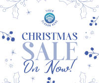 Decorative Christmas Sale Facebook Post Design