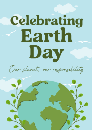 Modern Celebrate Earth Day Flyer Image Preview