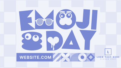 Emoji Day Greeting Facebook event cover Image Preview