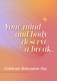 Celebrate Relaxation Day Flyer Preview