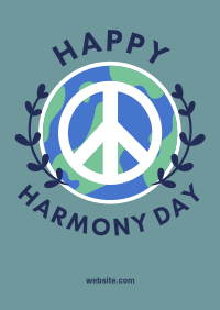 Harmony and Peace Poster Design