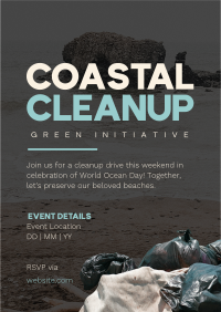 Coastal Cleanup Flyer Preview