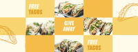 Tacos Giveaway Facebook cover Image Preview