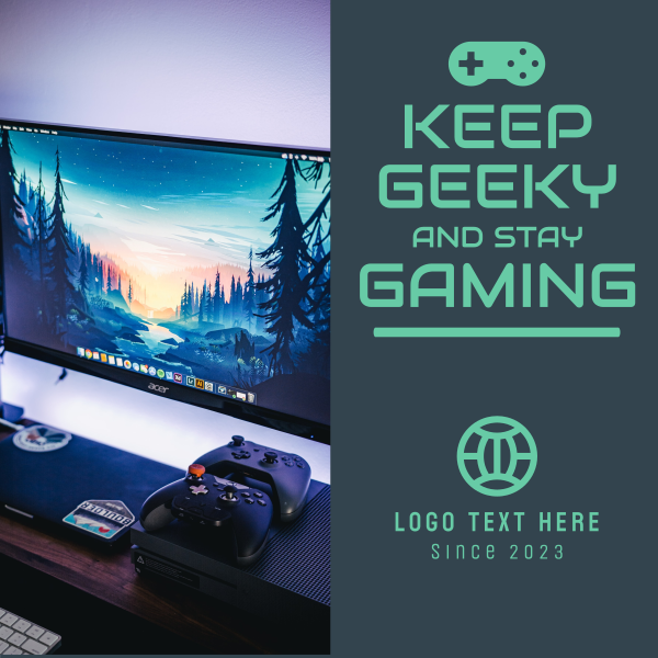 Technology Gaming Instagram Post Design Image Preview