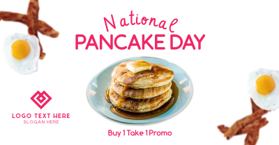 Breakfast Pancake Facebook ad Image Preview