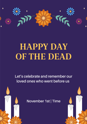 Day of the Dead Flyer Image Preview