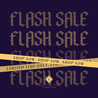 Gothic Flash Sale Instagram post Image Preview
