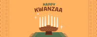 Kwanzaa Candle Facebook cover Image Preview