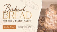Baked Bread Bakery Facebook event cover Image Preview
