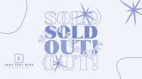 Just Sold Out Facebook Event Cover Design