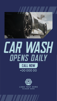 Car Wash Detailing TikTok Video Design