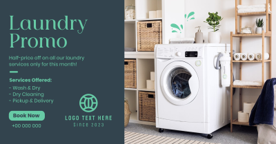 Affordable Laundry Facebook ad Image Preview