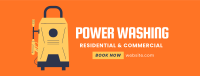 Professional Power Washing Facebook Cover Design