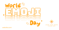 Emoji Day Lettering Facebook ad Image Preview