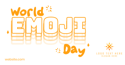 Emoji Day Lettering Facebook ad Image Preview