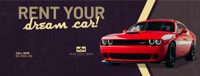 Dream Car Rental Facebook cover Image Preview