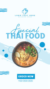 Thai Flavour Facebook Story Design
