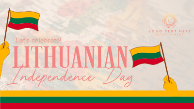 Modern Lithuanian Independence Day Facebook Event Cover Image Preview