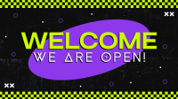 Neon Welcome Animation Image Preview