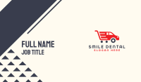 Automobile Shopping Cart Business Card Image Preview