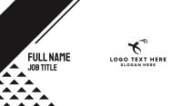 Soccer Football Ribbon Business Card Preview