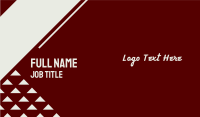 Retro Casual Font Text Business Card Image Preview