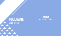 Baby Blue Text Business Card Image Preview