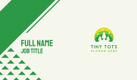 Green Pine Tree Forest Business Card Image Preview