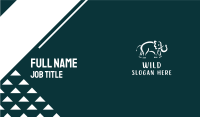 African Elephant Business Card Image Preview