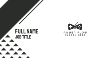 Black Ribbon Gaming Business Card Image Preview