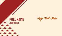 Spicy Font Business Card Image Preview