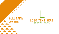 Preschool Letter S Business Card Image Preview